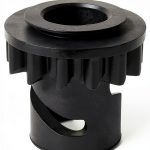 Jetuplusllc 8HP Engine Mount Black Plastic-0
