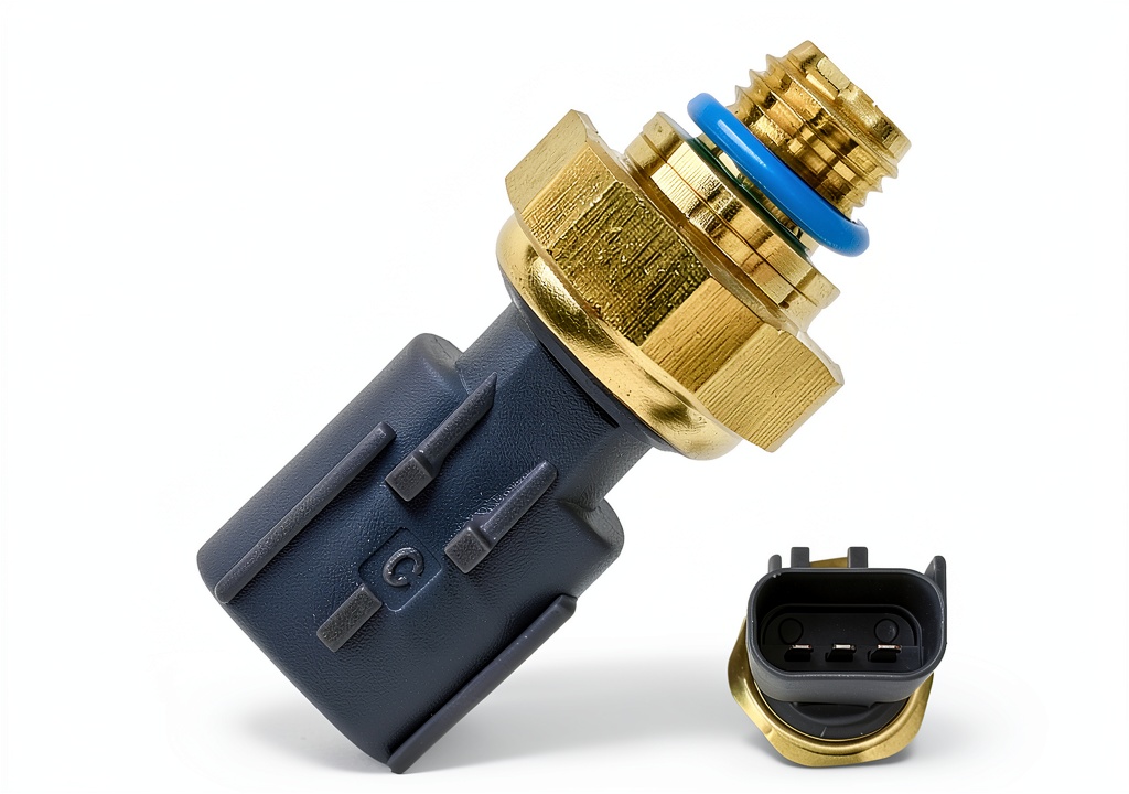 FainWan exhaust gas pressure sensor installed in a Ram truck engine bay