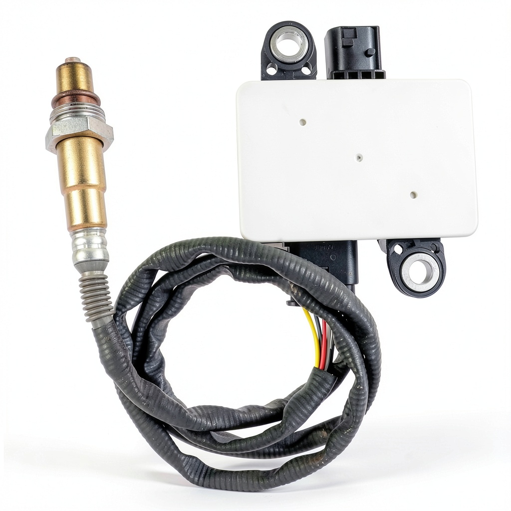 Installing NANSHAOLIN exhaust gas sensor on a Ram diesel truck